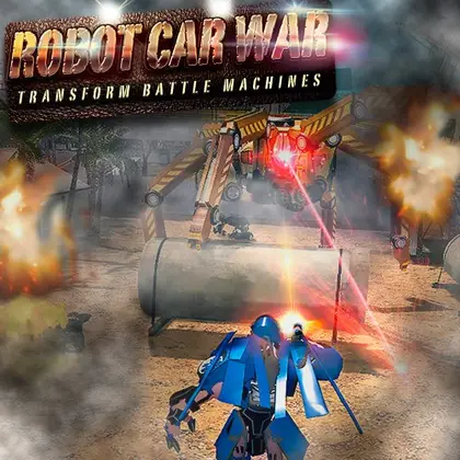 Robot Car War: Transform Battle Machines Nintendo Switch okładka gry