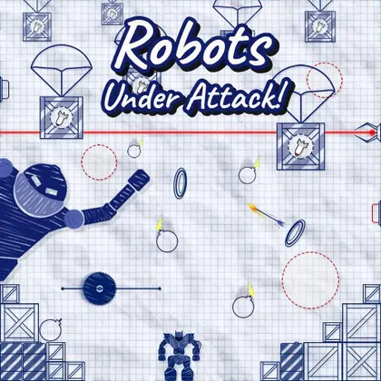 Robots under attack! Nintendo Switch okładka gry