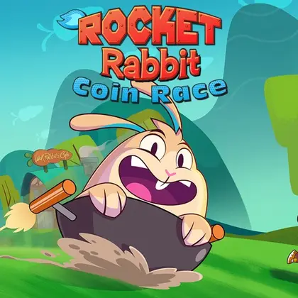 Rocket Rabbit - Coin Race Nintendo Switch okładka gry