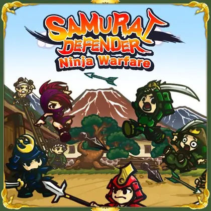 Samurai Defender: Ninja Warfare Nintendo Switch okładka gry