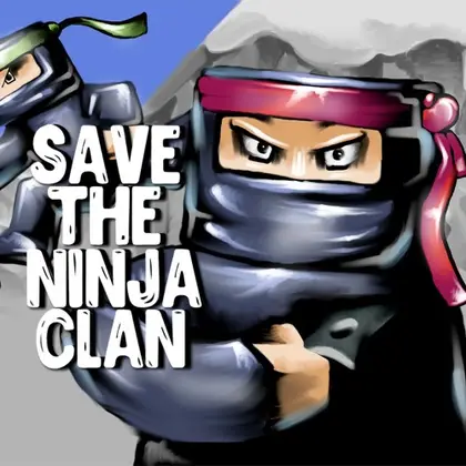 Save the Ninja Clan Nintendo Switch okładka gry
