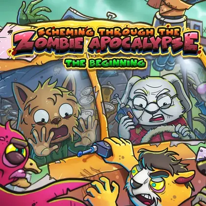 Scheming Through The Zombie Apocalypse: The Beginning Nintendo Switch okładka gry