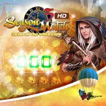 Season Match 3: Curse of the Witch Crow Nintendo Switch okładka gry