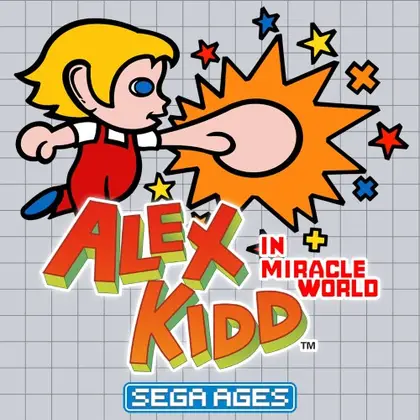 SEGA AGES Alex Kidd in Miracle World Nintendo Switch okładka gry