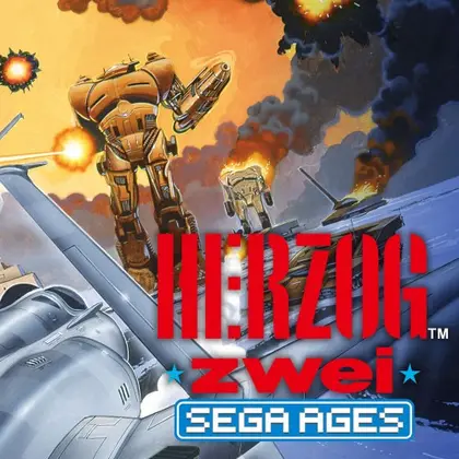 SEGA AGES Herzog Zwei Nintendo Switch okładka gry