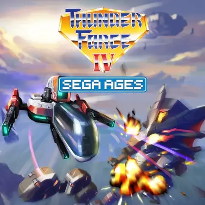 SEGA AGES Thunder Force IV Nintendo Switch okładka gry