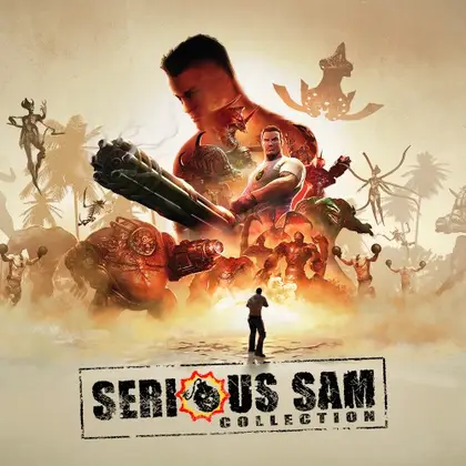 Serious Sam Collection Nintendo Switch okładka gry