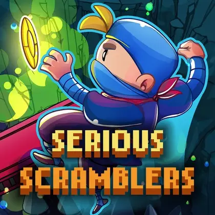 Serious Scramblers Nintendo Switch okładka gry