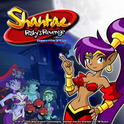 Shantae: Risky's Revenge - Director's Cut Nintendo Switch okładka gry