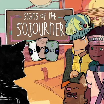 Signs of the Sojourner Nintendo Switch okładka gry
