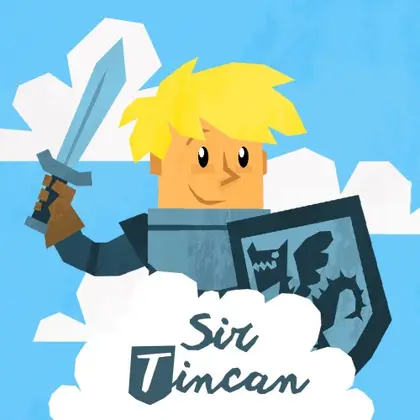 Sir Tincan - Adventures in the Castle Nintendo Switch okładka gry