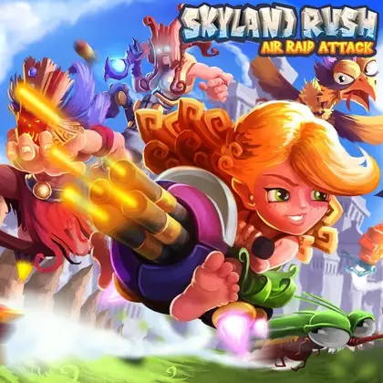 Skyland Rush - Air Raid Attack Nintendo Switch okładka gry