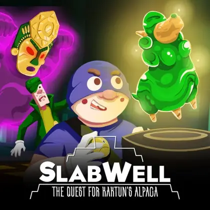 SlabWell: The Quest For Kaktun's Alpaca Nintendo Switch okładka gry