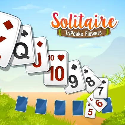 Solitaire TriPeaks Flowers Nintendo Switch okładka gry