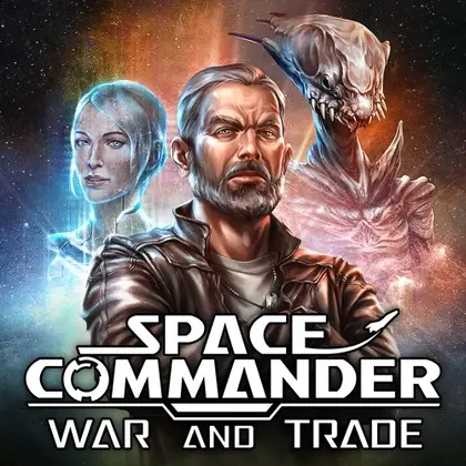 Space Commander: War and Trade Nintendo Switch okładka gry