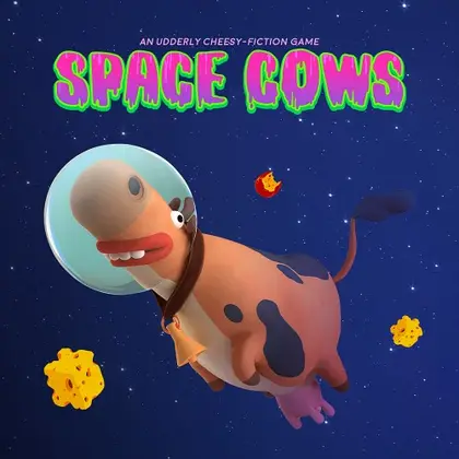 Space Cows Nintendo Switch okładka gry