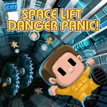 Space Lift Danger Panic! Nintendo Switch okładka gry