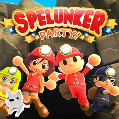 Spelunker Party! Nintendo Switch okładka gry