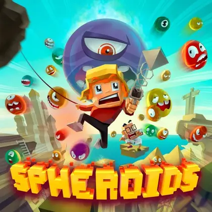 Spheroids Nintendo Switch okładka gry