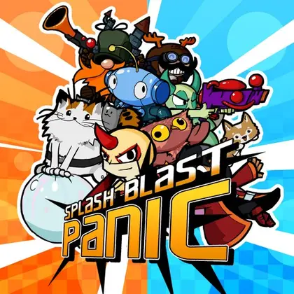 Splash Blast Panic Nintendo Switch okładka gry