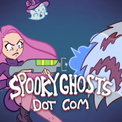 Spooky Ghosts Dot Com Nintendo Switch okładka gry