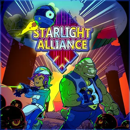 Starlight Alliance Nintendo Switch okładka gry