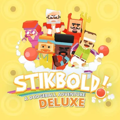 Stikbold! A Dodgeball Adventure DELUXE Nintendo Switch okładka gry