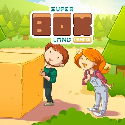 Super Box Land Demake Nintendo Switch okładka gry