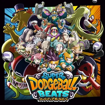 Super Dodgeball Beats Nintendo Switch okładka gry