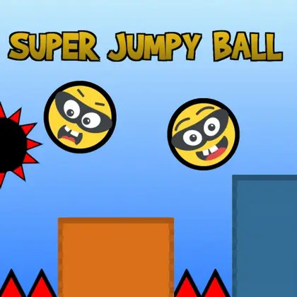 Super Jumpy Ball Nintendo Switch okładka gry