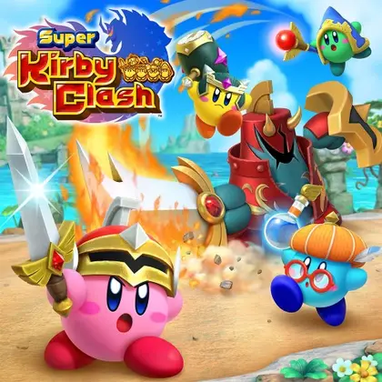 Super Kirby Clash Nintendo Switch okładka gry
