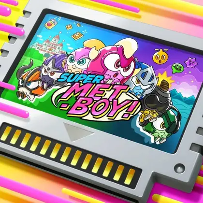 SUPER METBOY! Nintendo Switch okładka gry