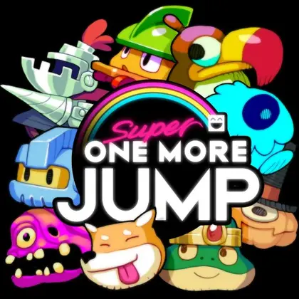 Super One More Jump Nintendo Switch okładka gry