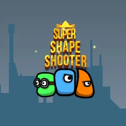 Super Shape Shooter Nintendo Switch okładka gry