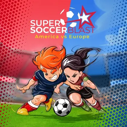 Super Soccer Blast: America VS Europe Nintendo Switch okładka gry