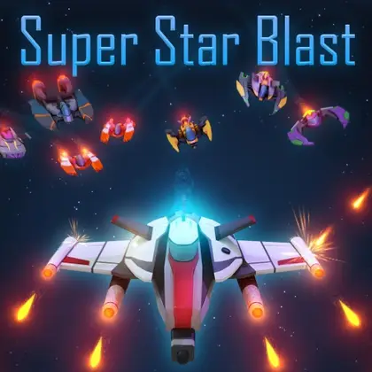 Super Star Blast Nintendo Switch okładka gry