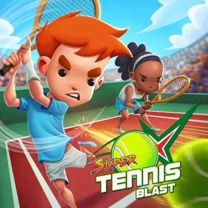 Super Tennis Blast Nintendo Switch okładka gry