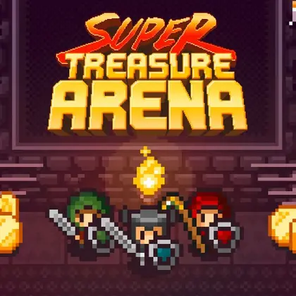 Super Treasure Arena Nintendo Switch okładka gry