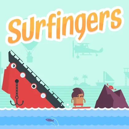 Surfingers Nintendo Switch okładka gry