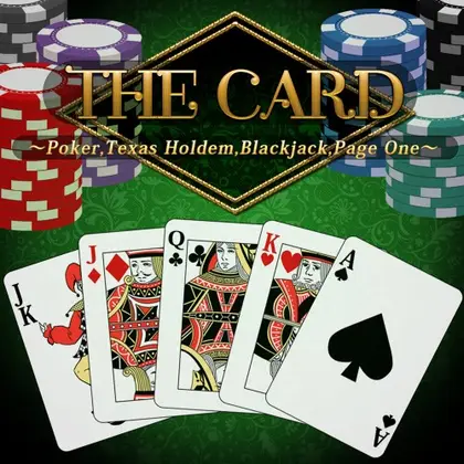 THE Card: Poker, Texas hold 'em, Blackjack and Page One Nintendo Switch okładka gry