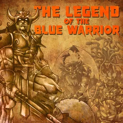 The Legend Of The Blue Warrior Nintendo Switch okładka gry