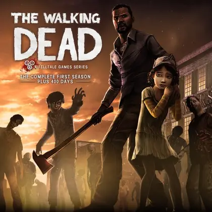 The Walking Dead: The Complete First Season Nintendo Switch okładka gry