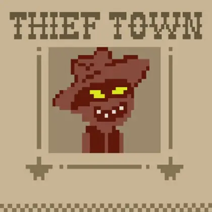 Thief Town Nintendo Switch okładka gry