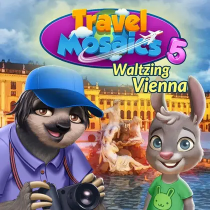 Travel Mosaics 5: Waltzing Vienna Nintendo Switch okładka gry