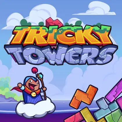 Tricky Towers Nintendo Switch okładka gry