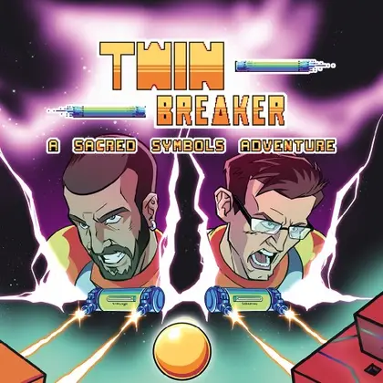 Twin Breaker: A Sacred Symbols Adventure Nintendo Switch okładka gry