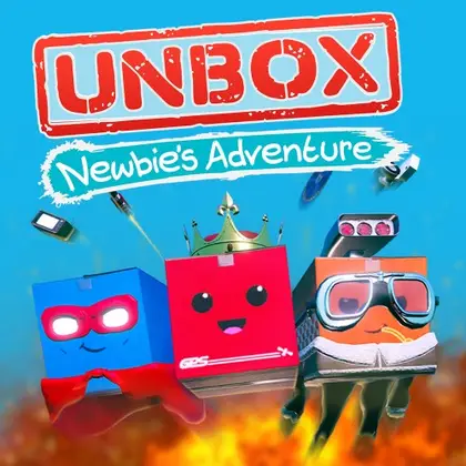 Unbox: Newbie's Adventure Nintendo Switch okładka gry