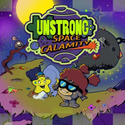 Unstrong: Space Calamity Nintendo Switch okładka gry