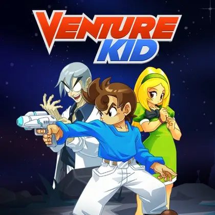 Venture Kid Nintendo Switch okładka gry