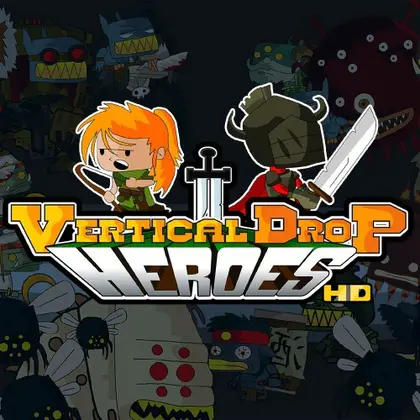 Vertical Drop Heroes HD Nintendo Switch okładka gry